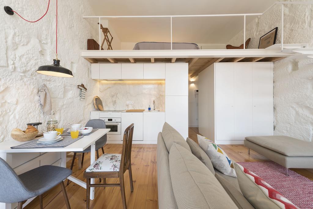 Lovelystay - Cativo Mezzanine Studio ポルト エクステリア 写真
