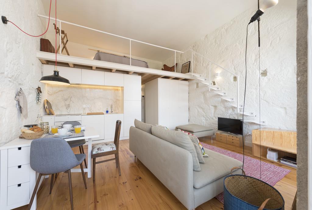 Lovelystay - Cativo Mezzanine Studio ポルト エクステリア 写真