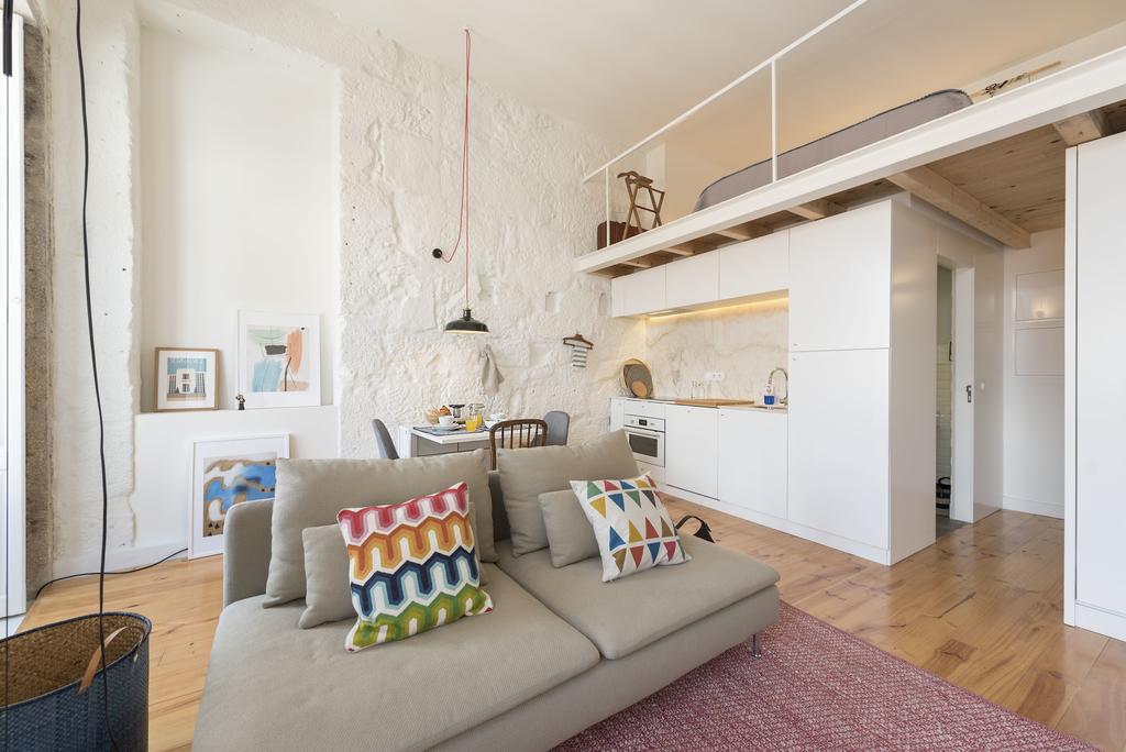 Lovelystay - Cativo Mezzanine Studio ポルト エクステリア 写真